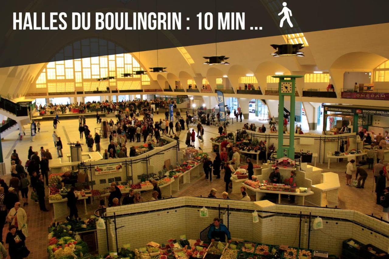 Explorereims - Studio Intergalactique Chic Proche Gare/Centre Екстериор снимка